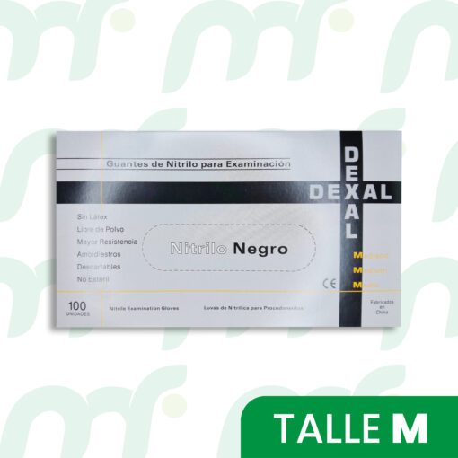 Guantes de nitrilo para examinación *Talle M