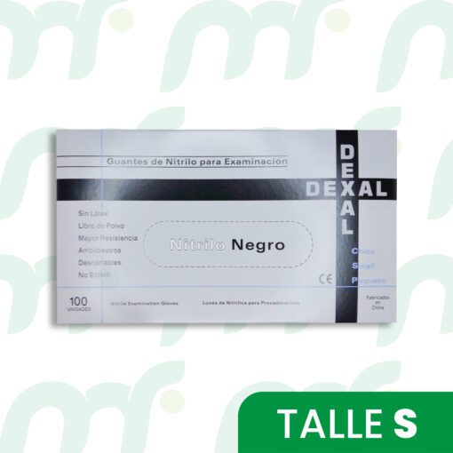 Guantes de nitrilo para examinación *Talle S