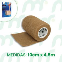 FLEX | Cinta elástica beige blister *10cm x 4,5m