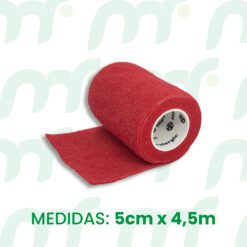 FLEX | Cinta elástica rojo *5cm x 4,5m