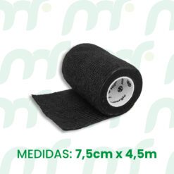 FLEX | Cinta elástica negra *7,5cm x 4,5m