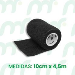 FLEX | Cinta elástica negra *10cm x 4,5m