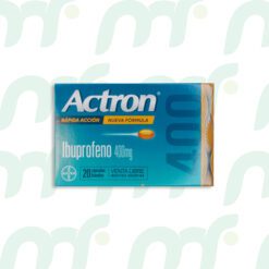 NUEVA FÓRMULA Actron 400 R. A. *20 cápsulas blandas