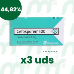 Cefosporen 500 [combo x3 unidades]