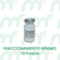 Ceftriaxona frasco ampolla *1 gr