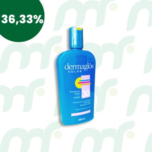 Dermaglós protector solar FPS 30 *250ml