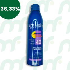 Dermaglós solar -Spray continuo emulsión- FPS 40 *170 ml