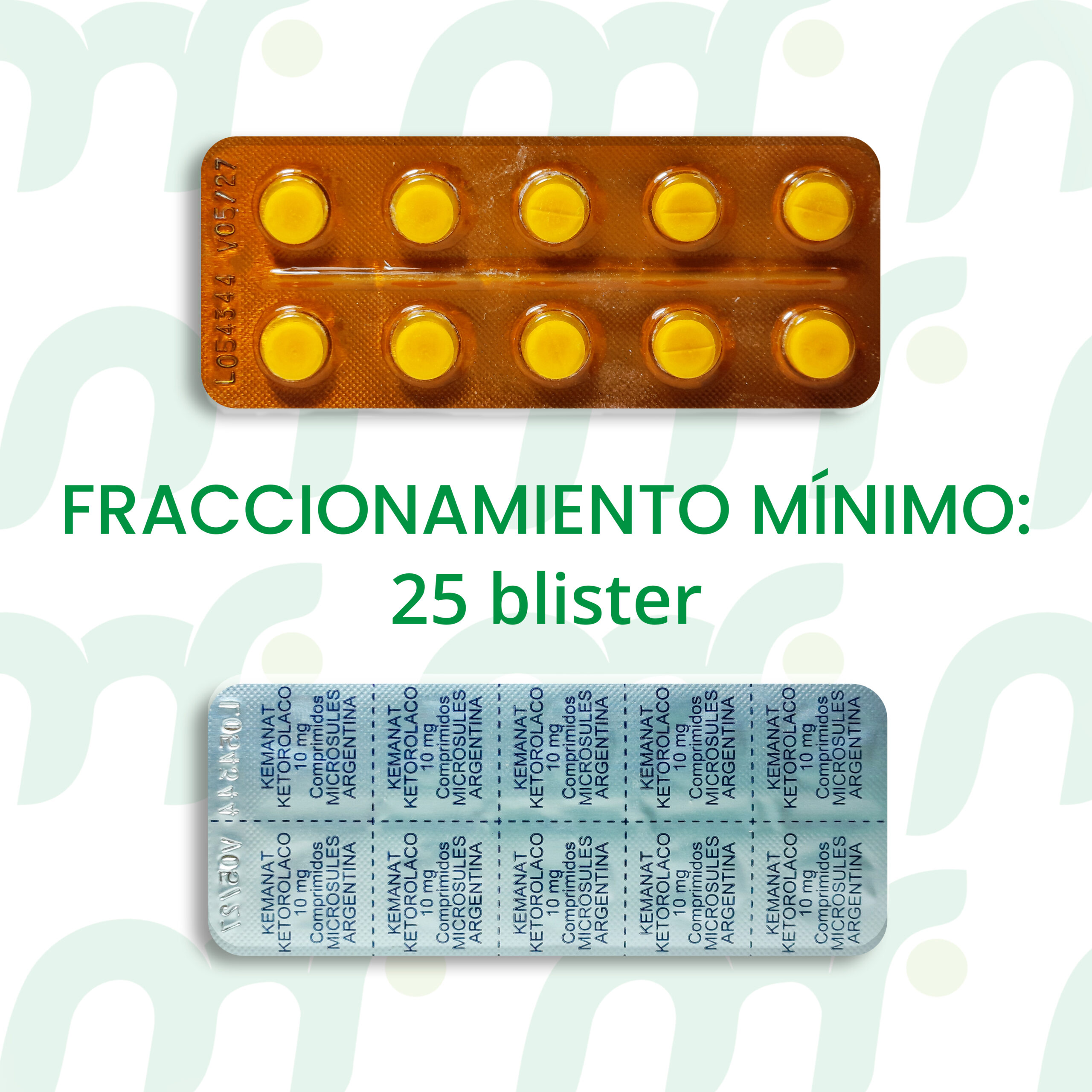 Kemanat *10 mg / 10 comprimidos (Fraccionamiento)