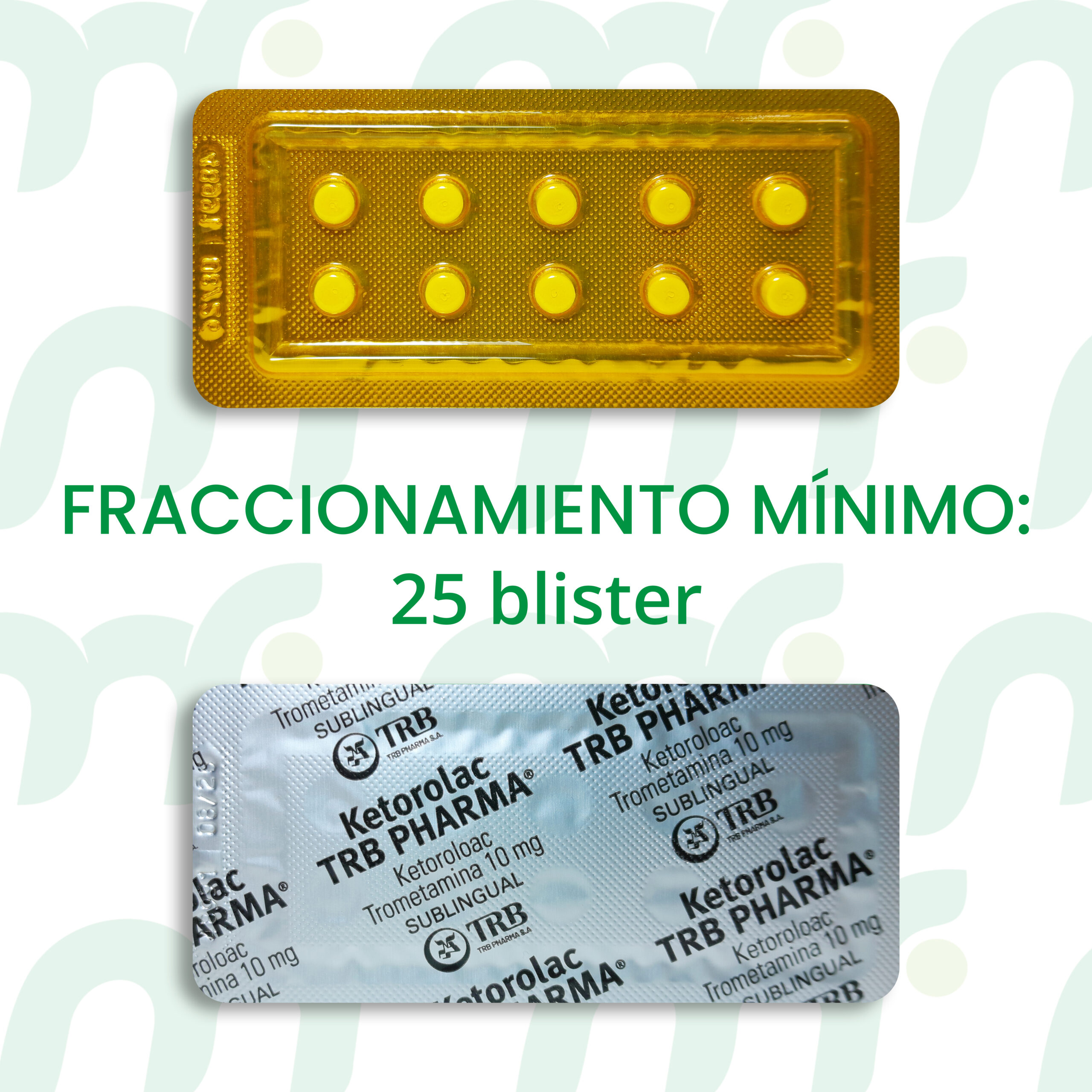 Ketorolac SL *10 mg / 10 comprimidos (Fraccionado)