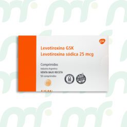Levotiroxina GSK *25 mcg / 50 comprimidos