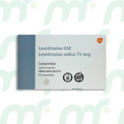 Levotiroxina GSK *75 mcg / 50 comprimidos