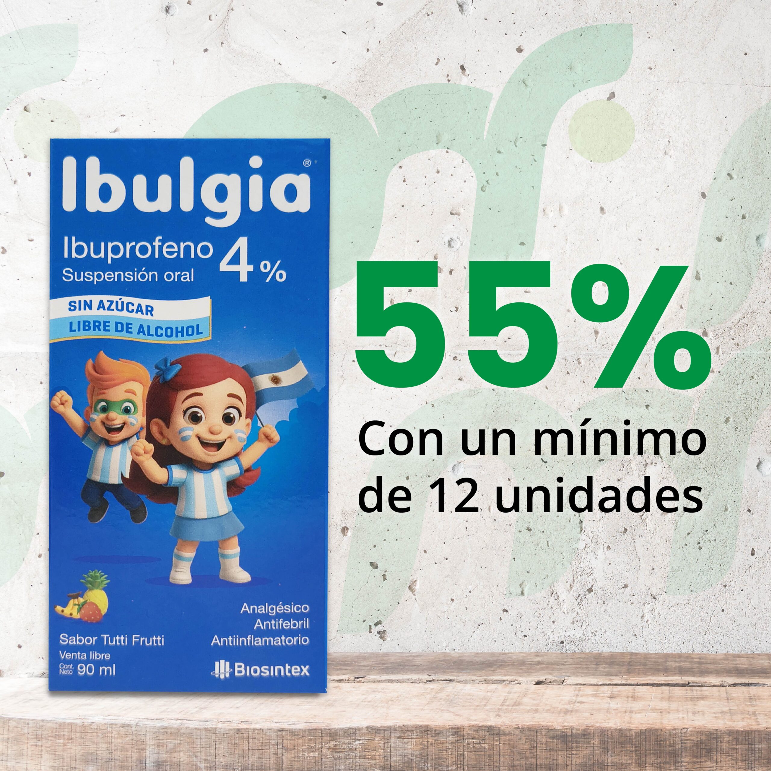 Promo Ibulgia 4% -tutti frutti- [A partir de 12 unidades]