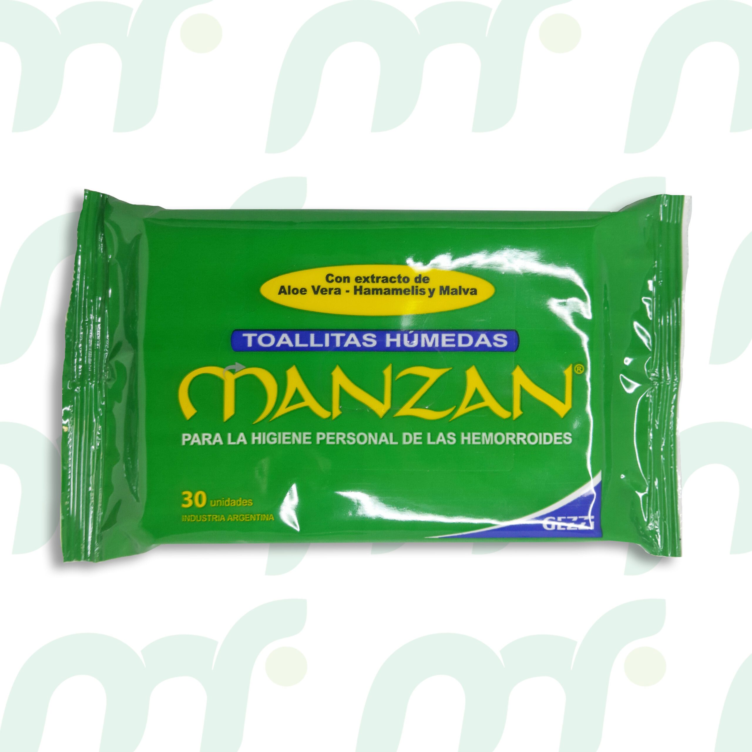 Manzan toallitas humedas