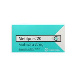 Metilpres *20 mg (20 comprimidos)