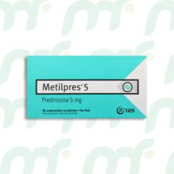 Metilpres *5mg (30 comprimidos)