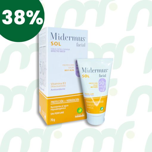 Midermus Sol FPS 50 facial *70g