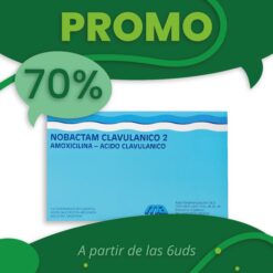 Nobactam Clavulánico 2 *14 comprimidos [x6 CAJAS]