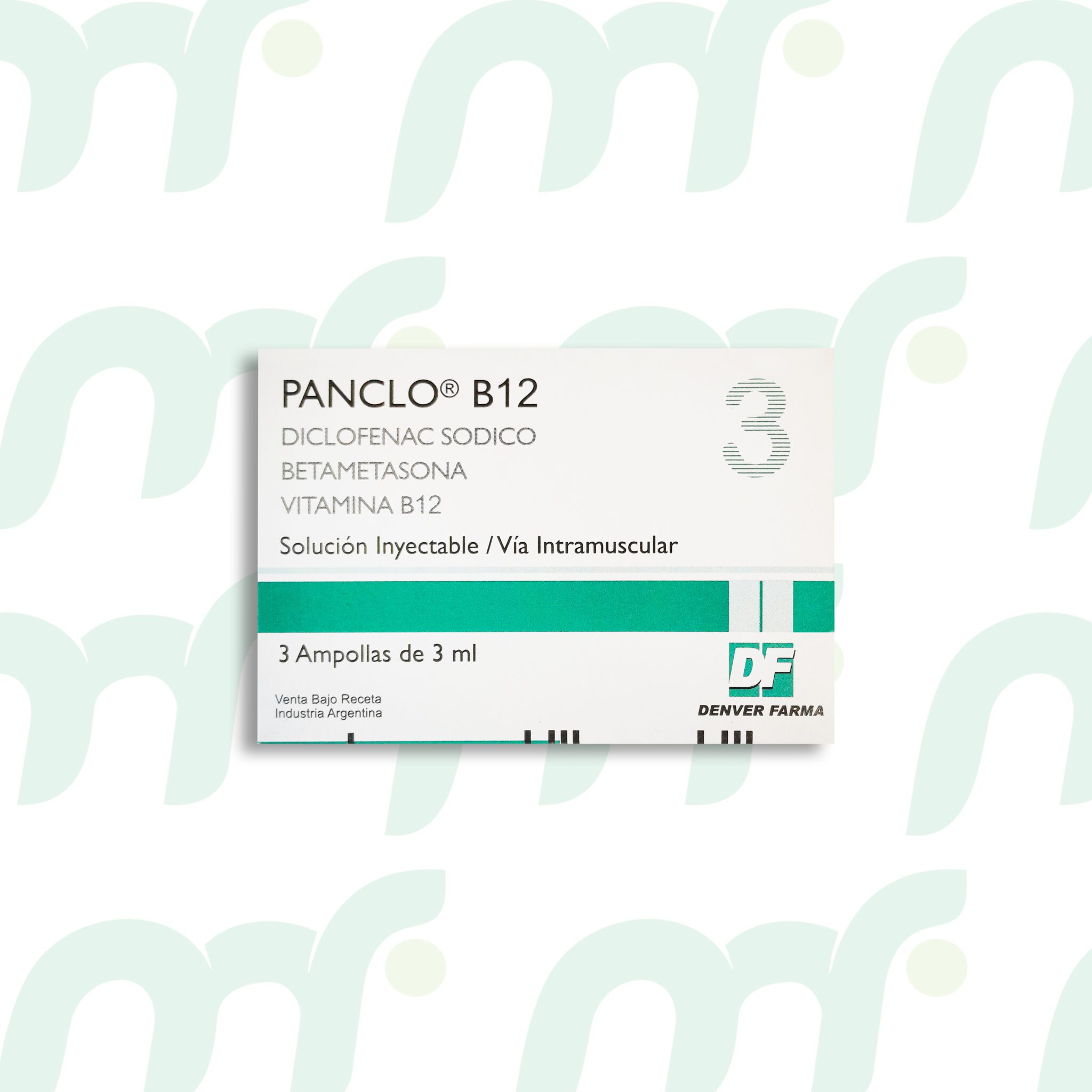 Panclo B12 Inyectable [x2 UNIDADES] - Macrofarma