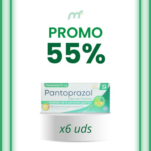 Pantoprazol *20 mg [x6 CAJAS]