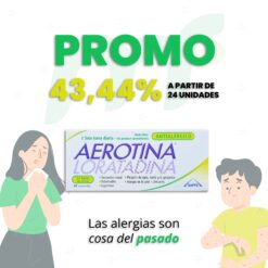 Aerotina *10 mg / 10 comprimidos [x24 CAJAS]