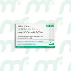 Salbuden con aerocámara DF *100mcg