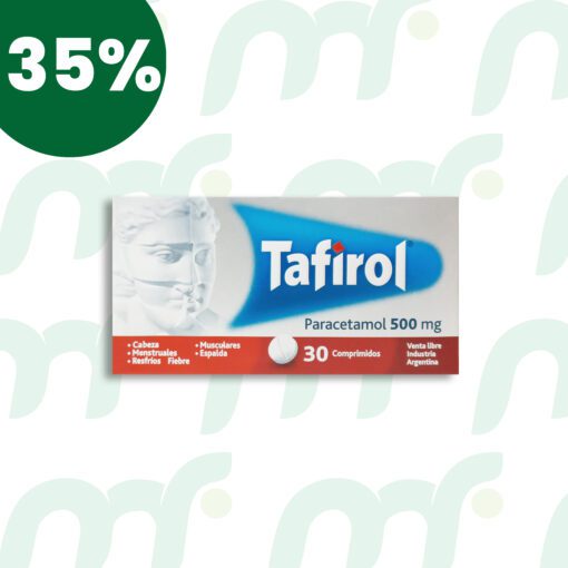 Tafirol *500 mg / 30 comprimidos