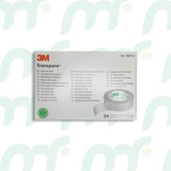 Cinta transparente hipoalergénica *1,25cm x 9,1m (24 rollos)