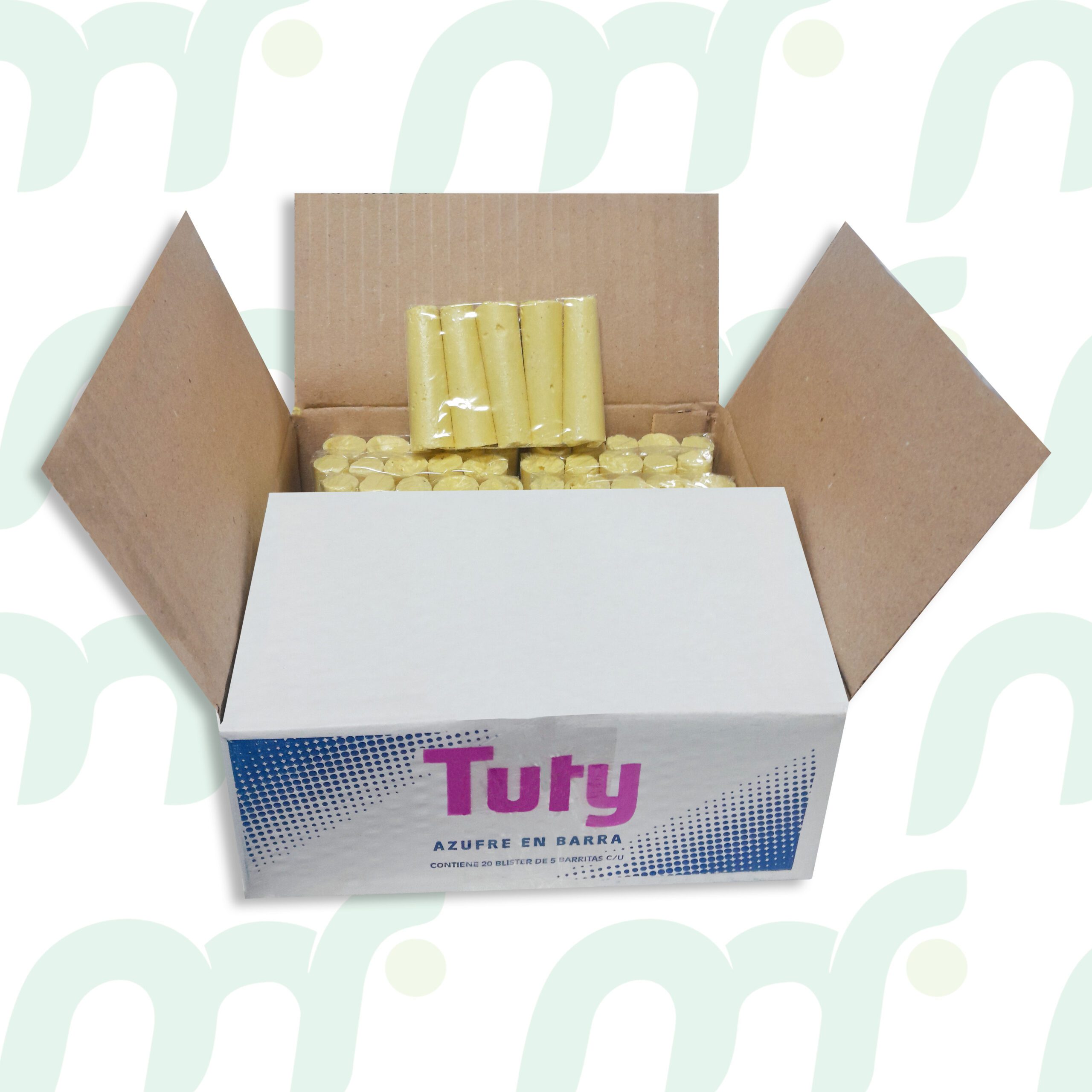 Azufre en barra (CAJA)