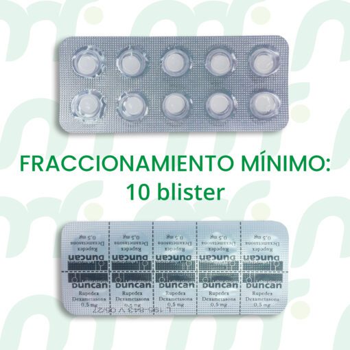 Dexametasona *0,5 mg / 10 comprimidos