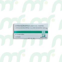 Difenhidramina Denver Farma *50 mg / 20 comprimidos