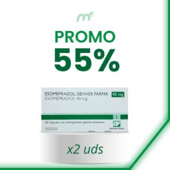 Esomeprazol 40 mg *28 comprimidos [x2 UNIDADES]