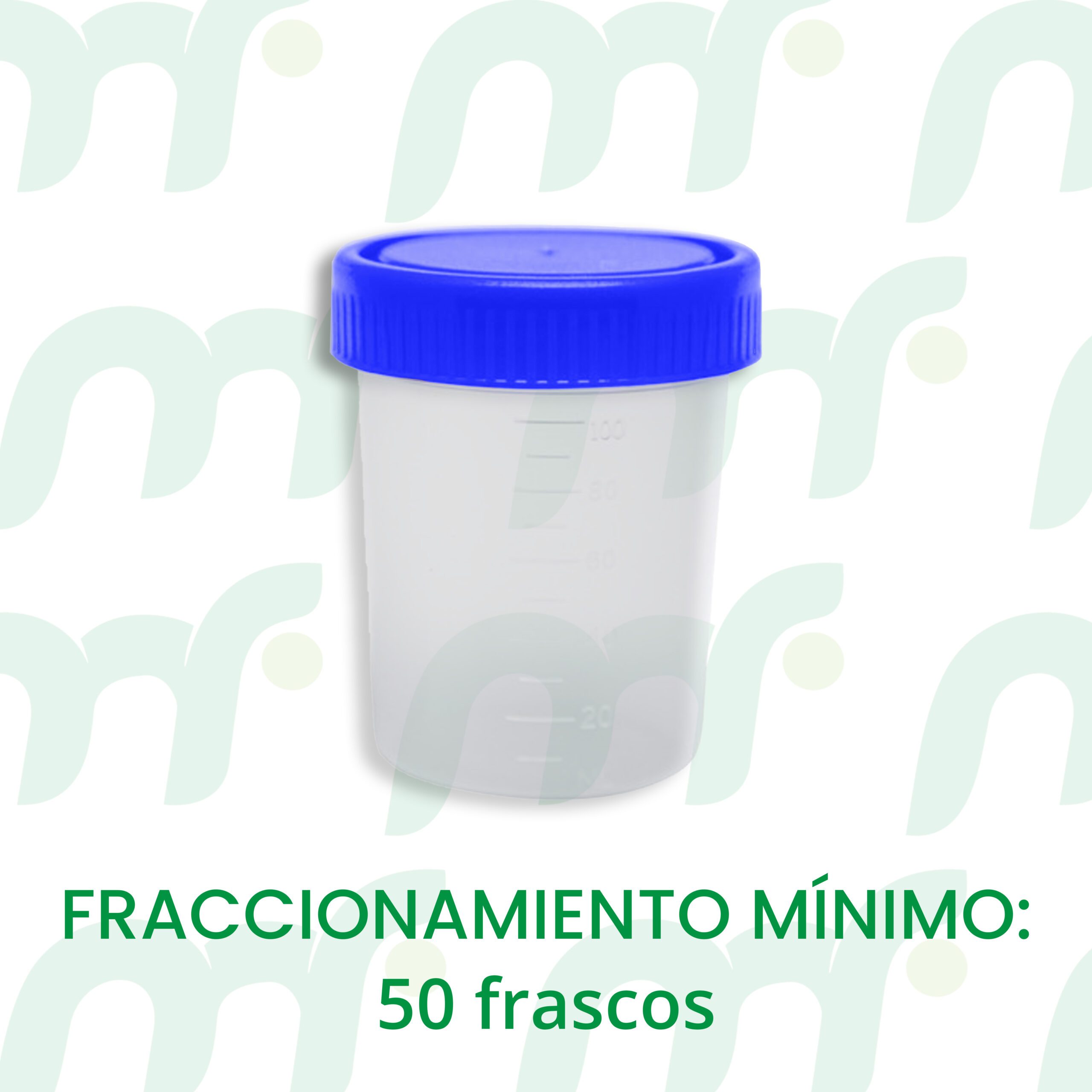 Frasco a granel estéril *125 cc