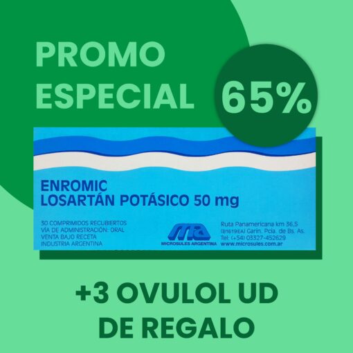 Enromic *50 mg / 30 comprimidos [x3 UNIDADES]