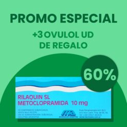 Rilaquin SL *10 mg / 10 comprimidos [x3 UNIDADES]