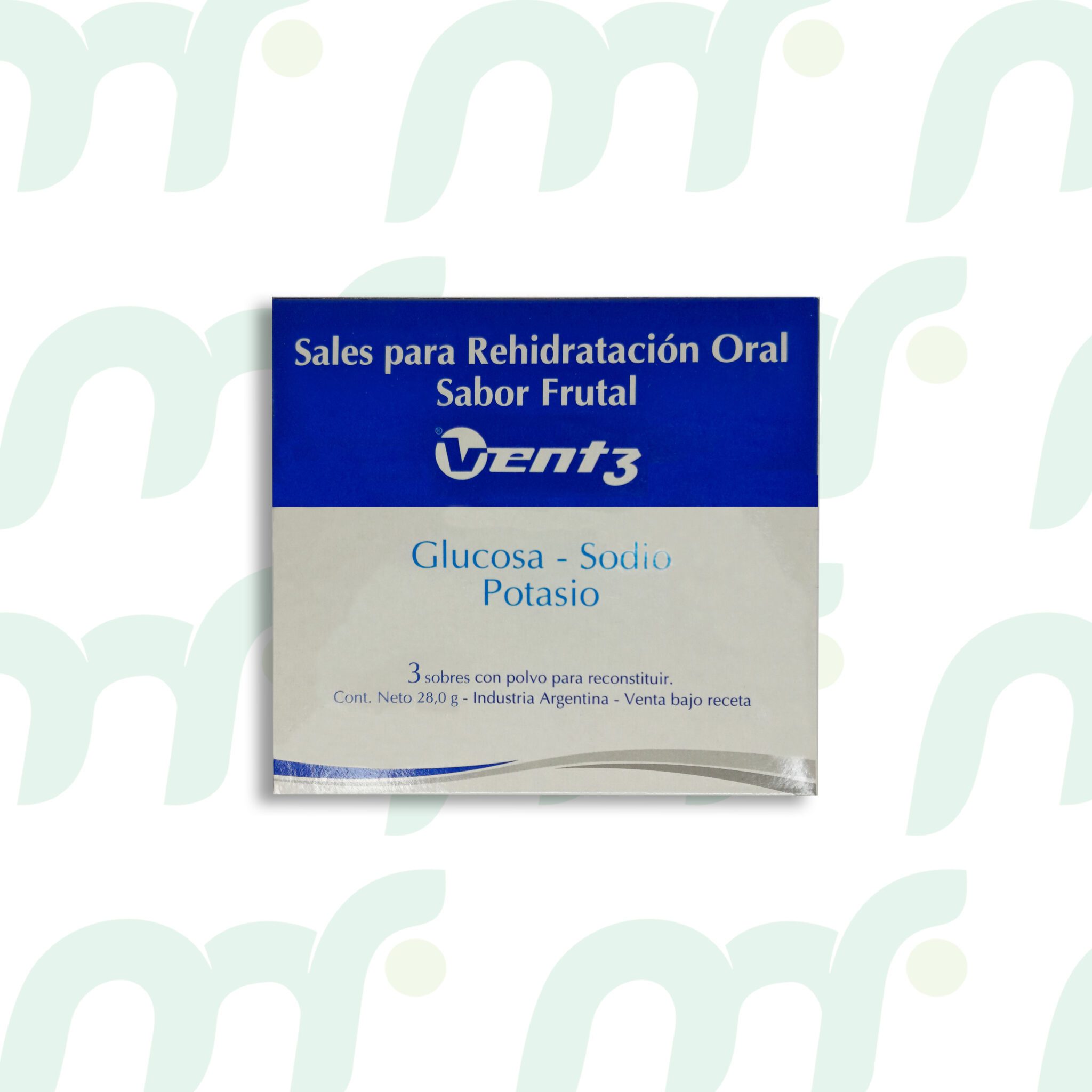 Sales para Rehidratación Oral -Sabor frutal- *3 sobres - Macrofarma
