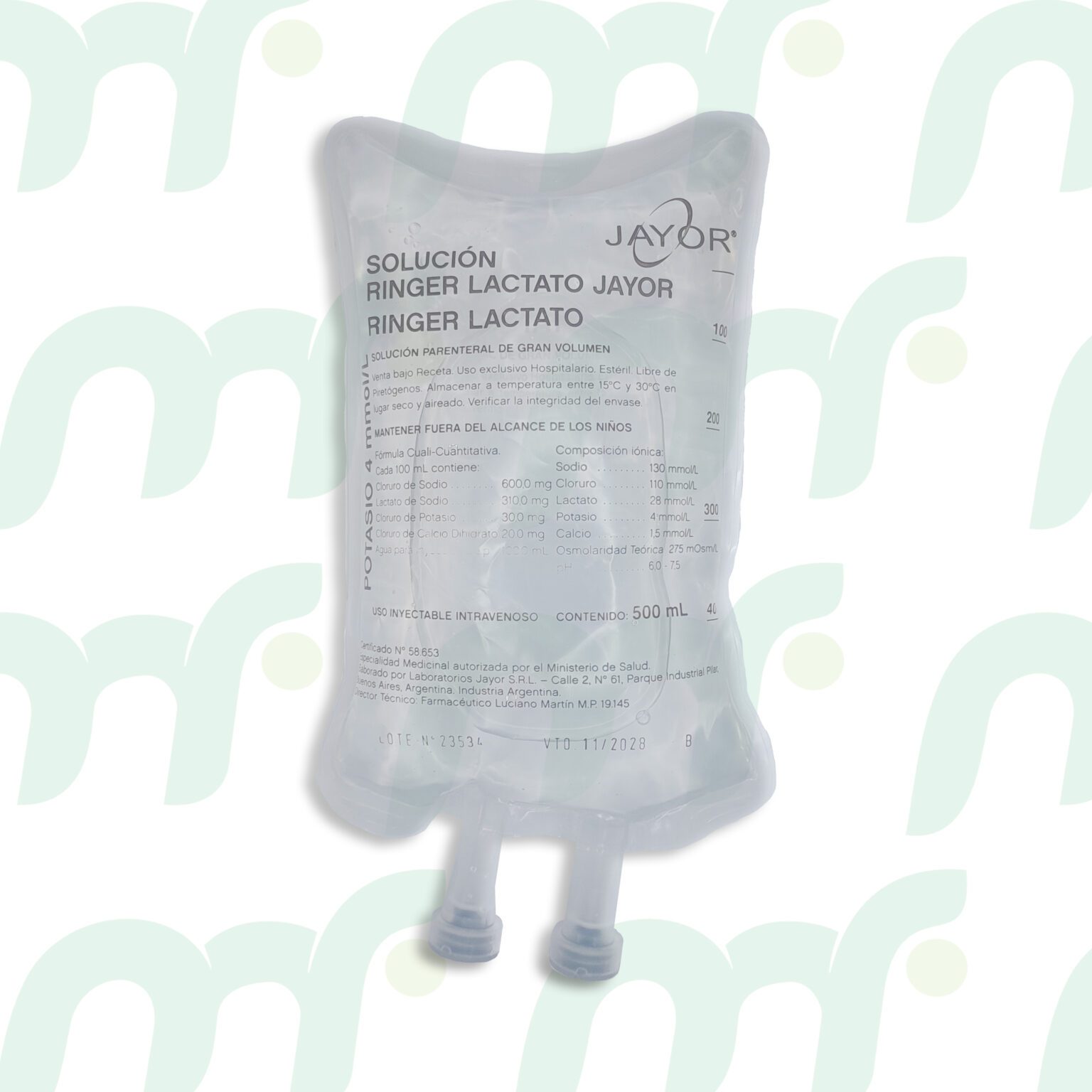 Solucioh Ringer Solución ringer lactato *500 ml - Macrofarma