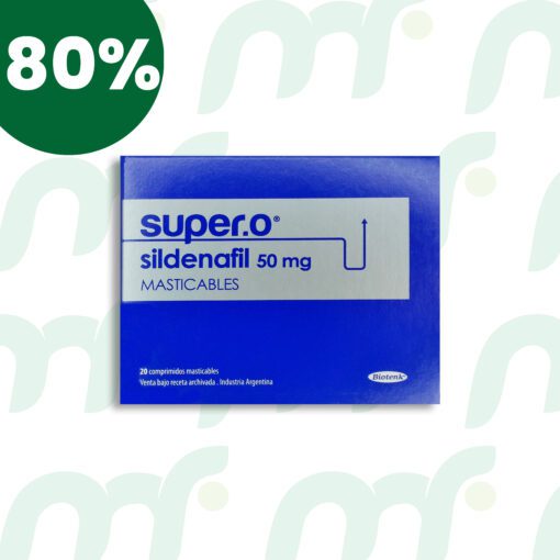 Super.O masticable *50 mg / 20 comprimidos
