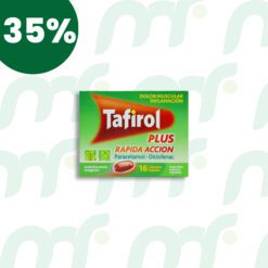 Tafirol Plus (rápida acción) *16 cápsulas blandas