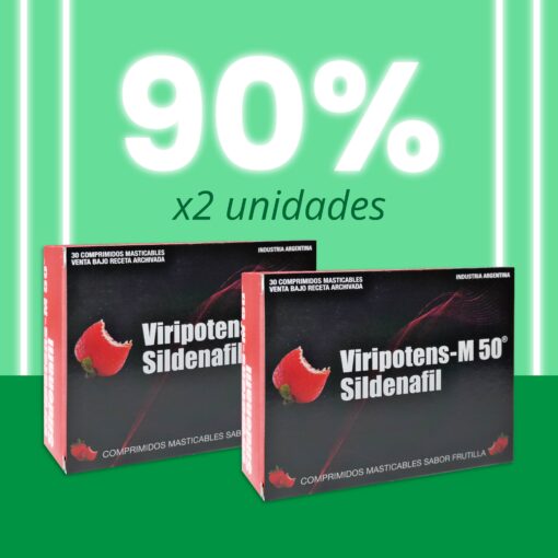 Viripotens-M 50 *Frutilla [x2 UNIDADES]